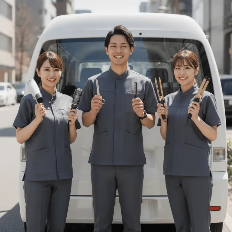 高級美容室 のチーム: Akishima